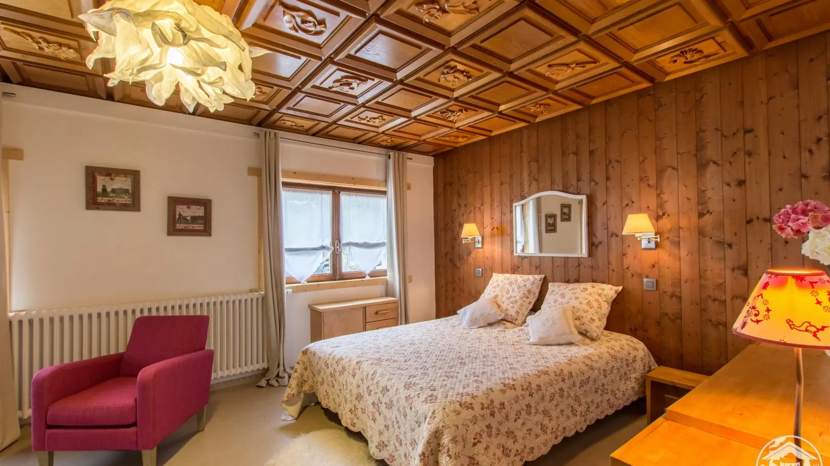 Chambre parentale. Lits 160/200.