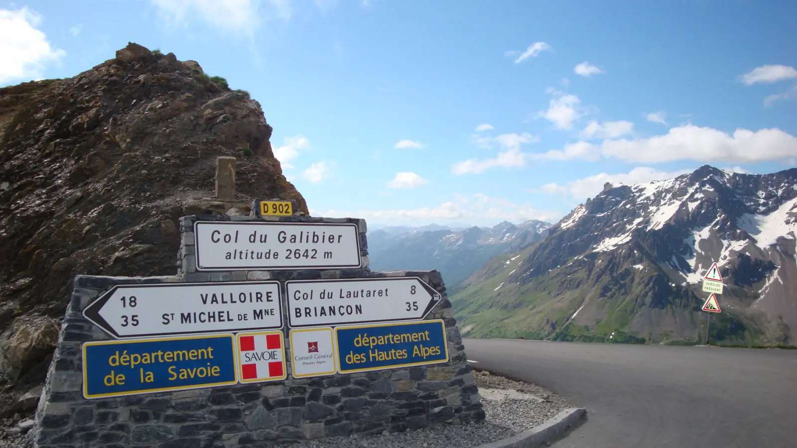 Sommet du col du Galibier