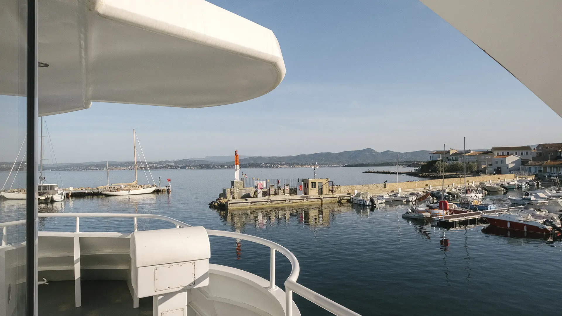 Traversée vers l'île des Embiez