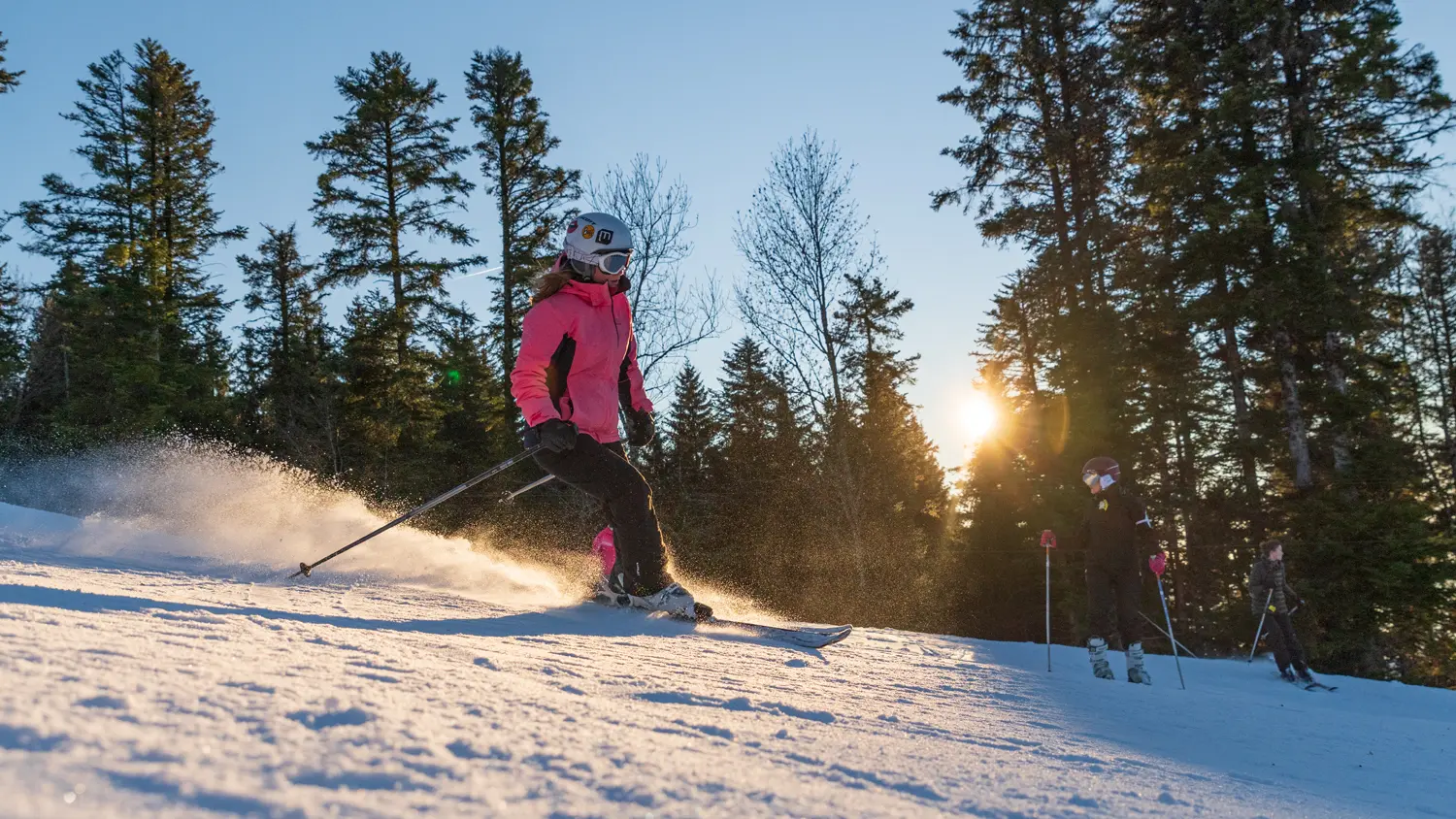 Ski alpin à Terre Ronde