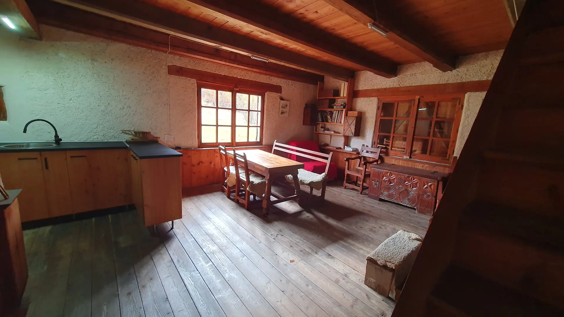 Intérieur salon - vue sud