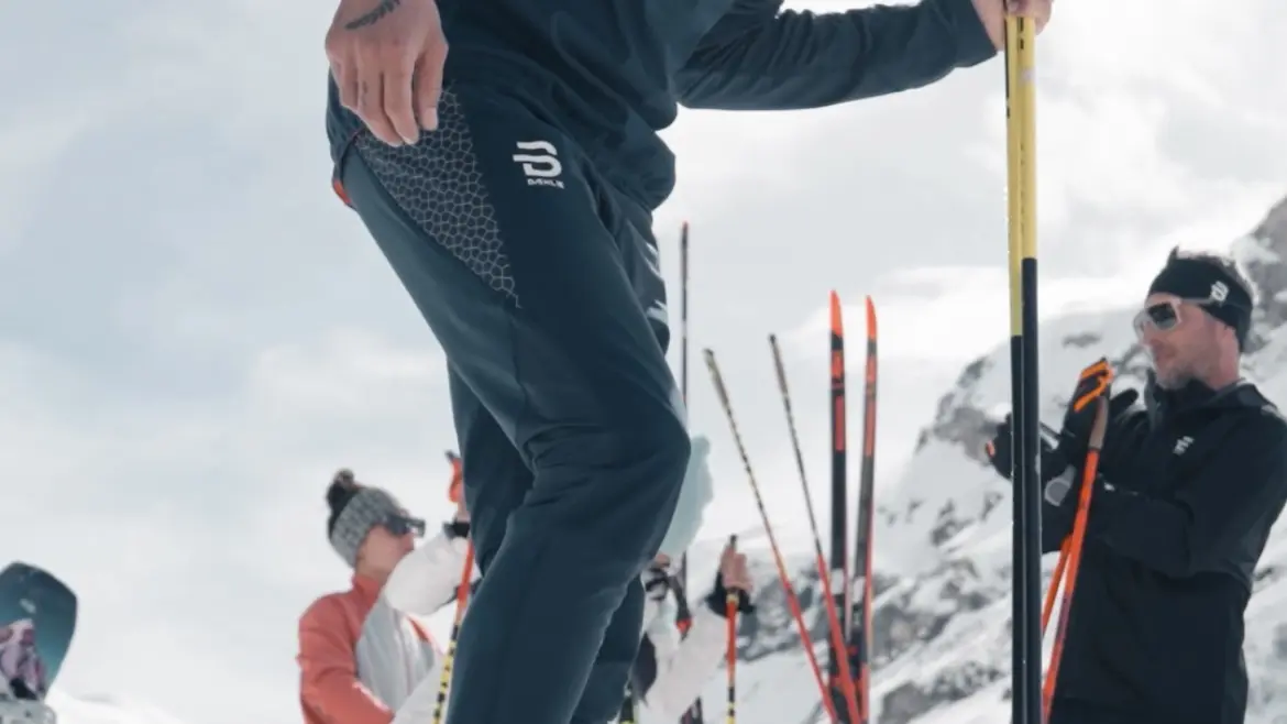 Ski de fond et biathlon avec Léna Arnaud à Val d'Isère