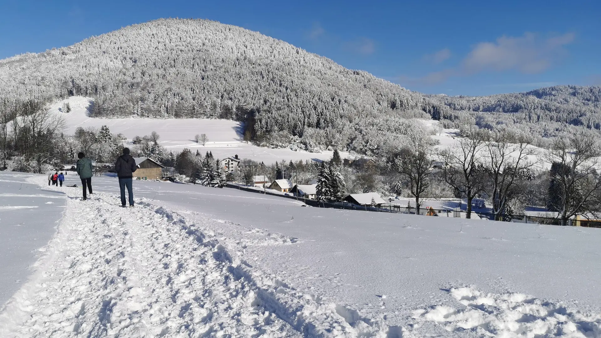 Piste piétonne