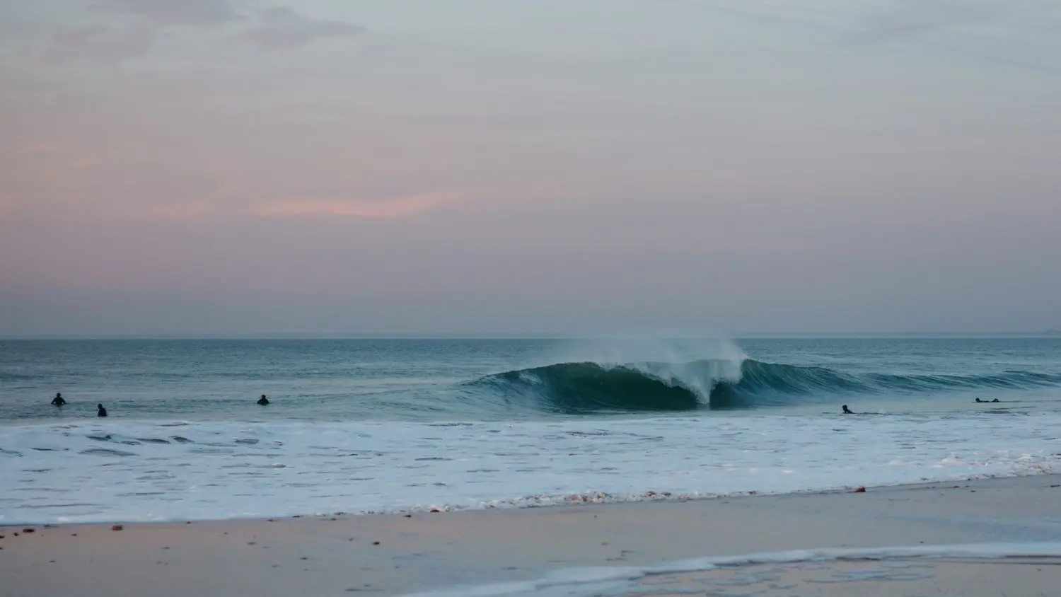 Vague de la plage du Petit Bec