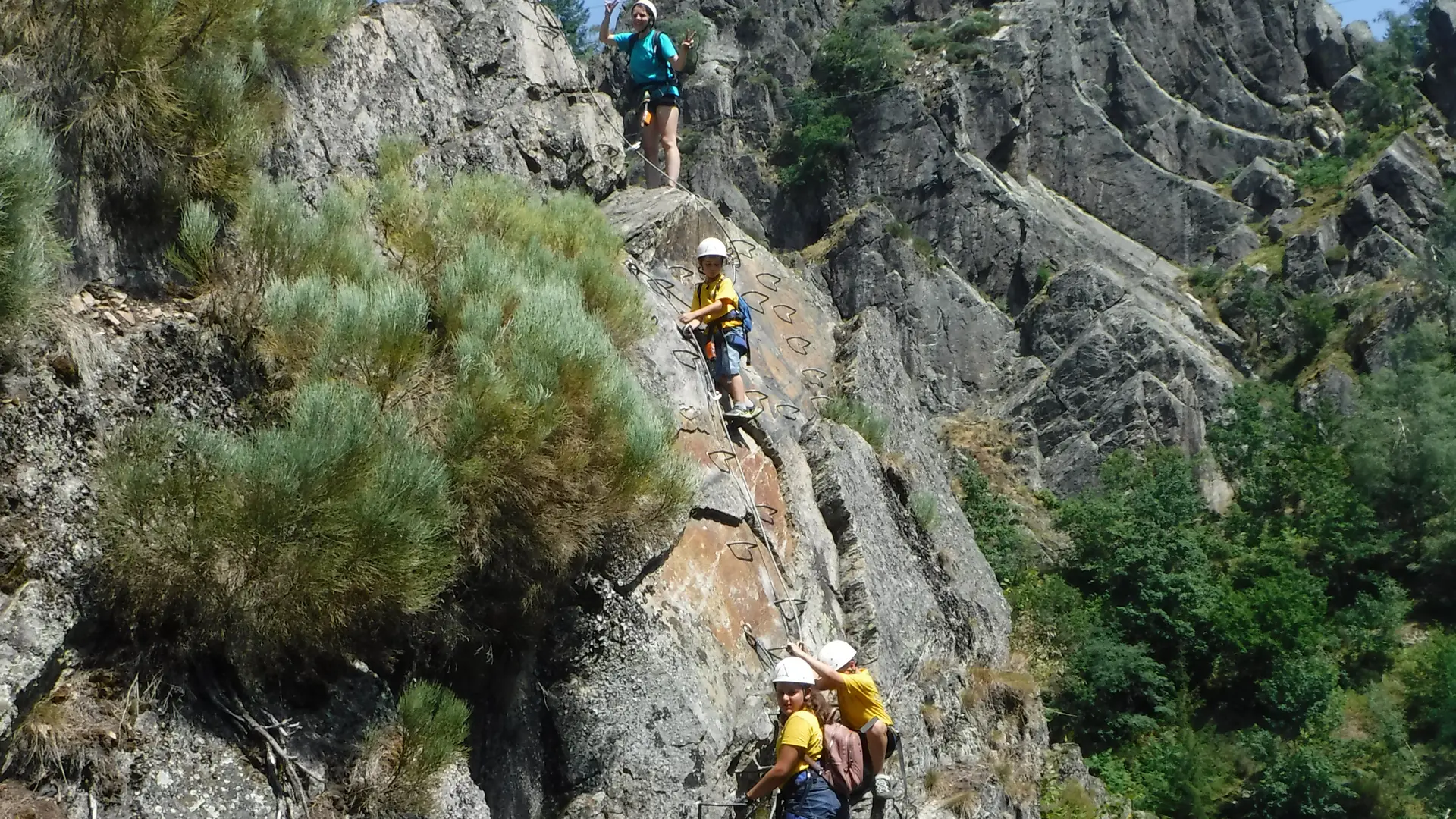 Via ferrata découverte