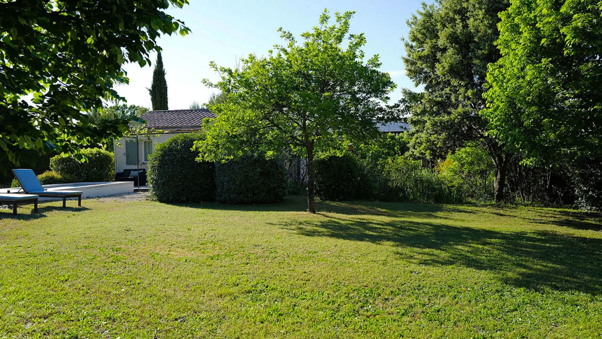 Espace arboré privé