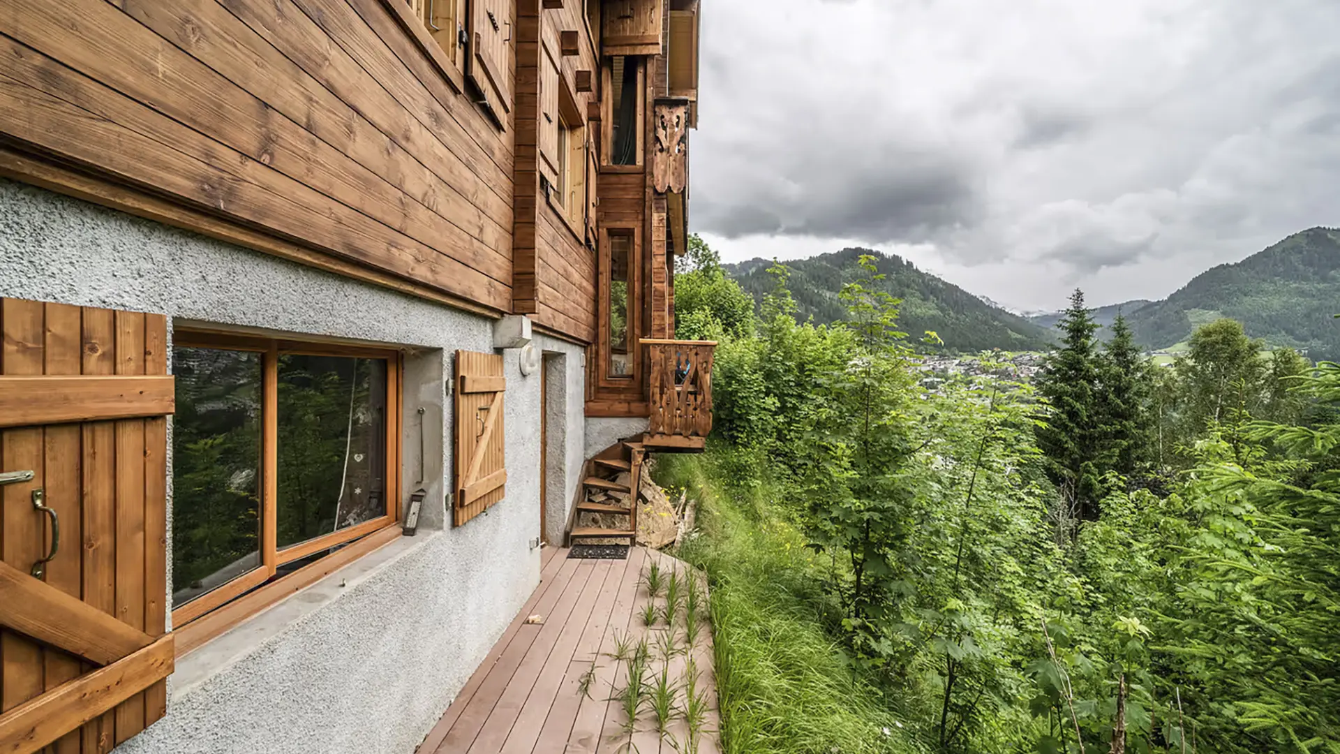 Petite terrasse en rez de chaussée