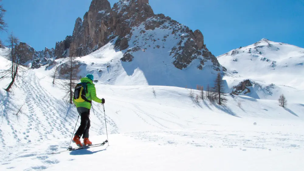 Ski de randonnée avec l'ESF de Névache