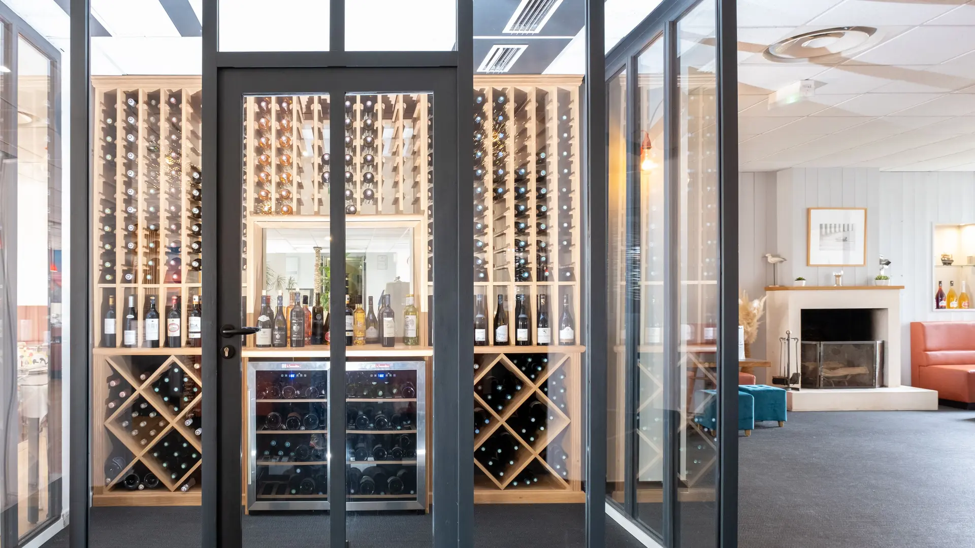 Weinkeller des Restaurants