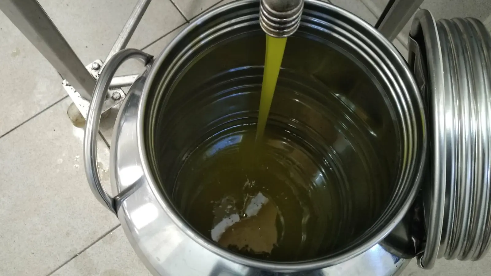 l'huile nouvelle en AOP olive de Nice