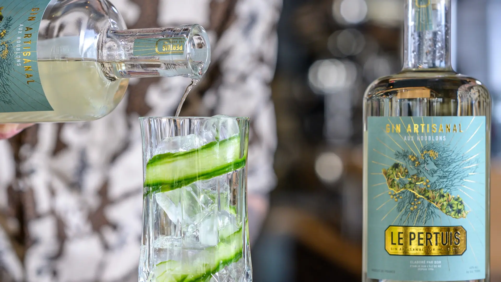 Gin aux houblons Le Pertuis