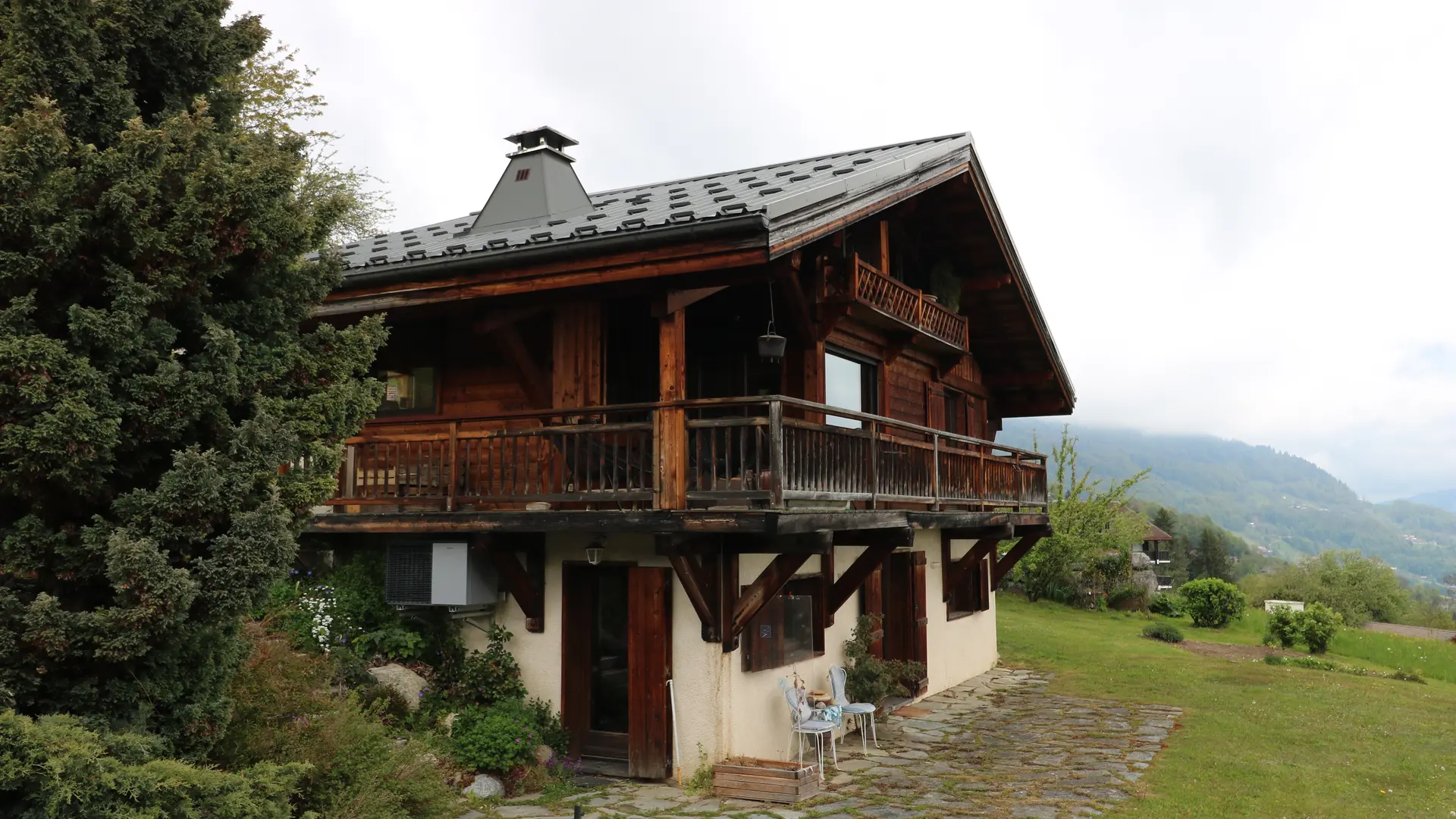 Chalet avec jardin