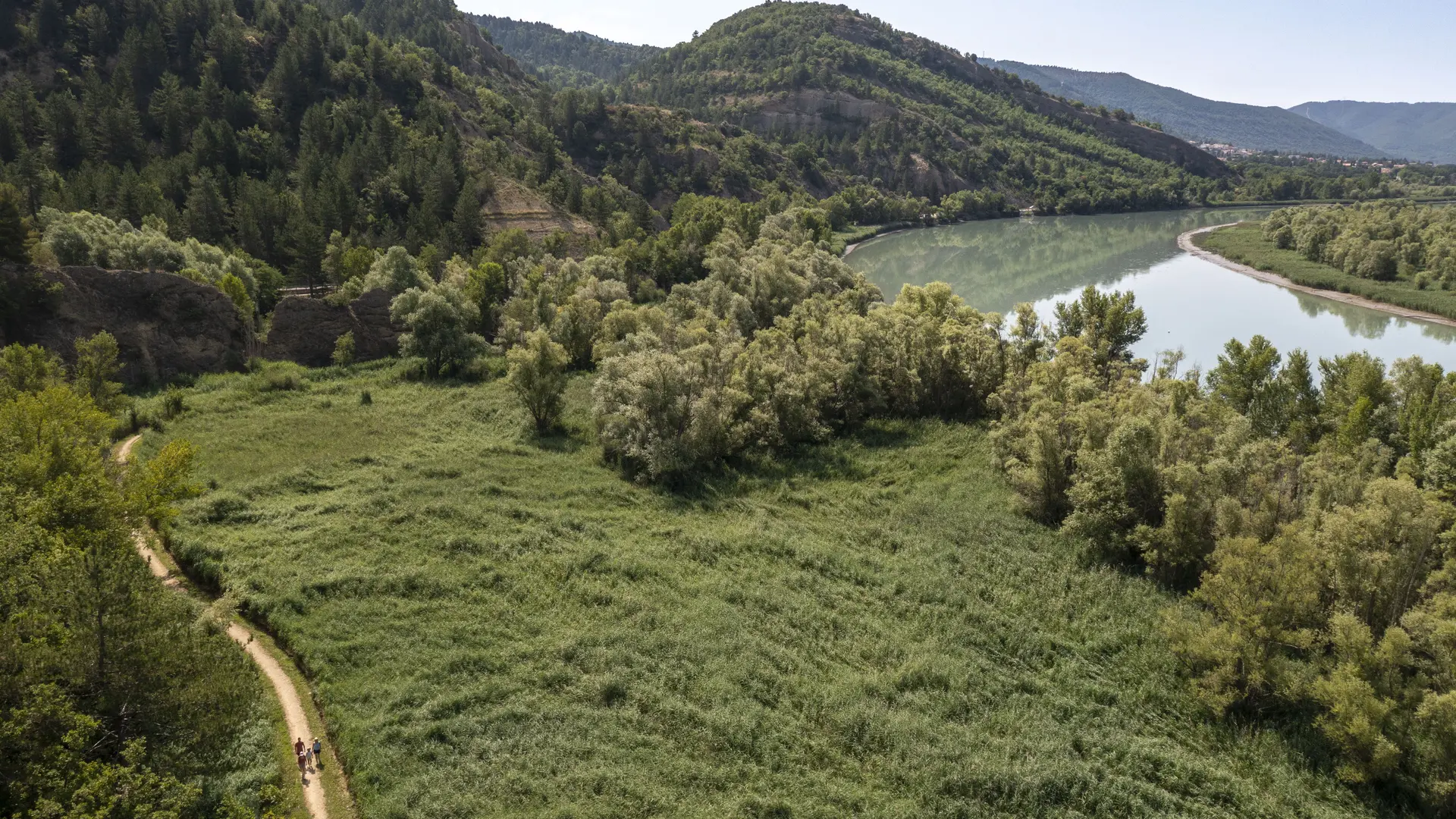 réserve ornithologique à Volonne