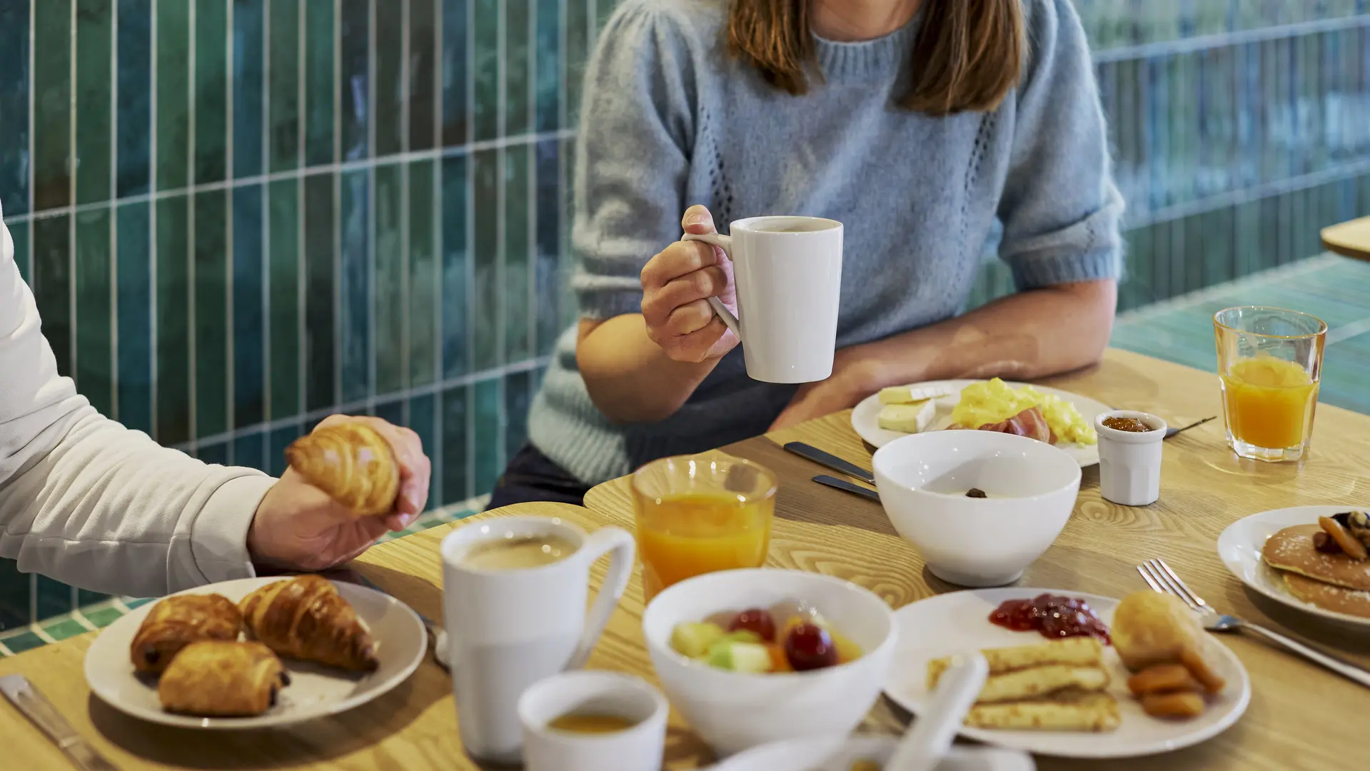 Petit déjeuner Hôtel Ligo by HappyCulture