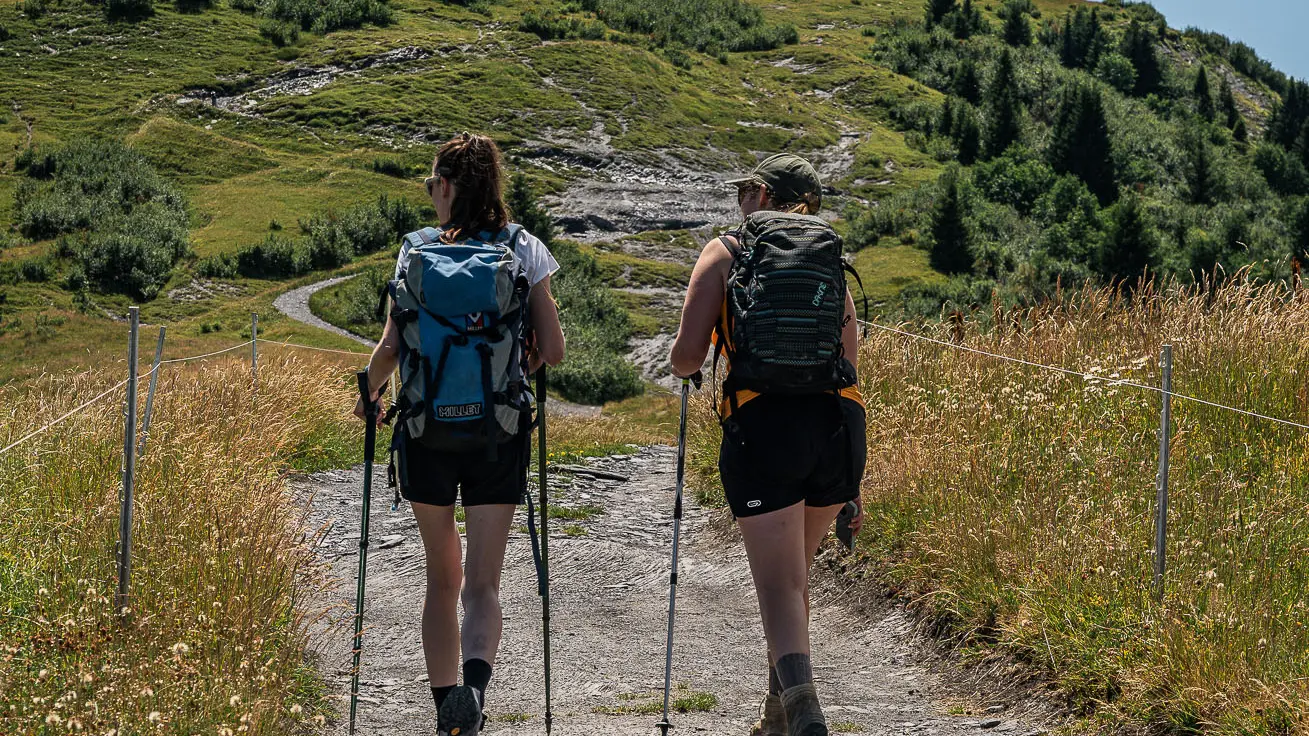 En direction de la cabane du Petit Pâtre