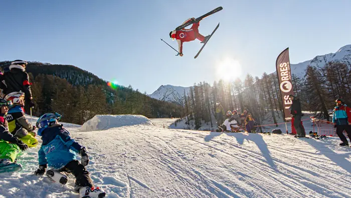 Snowparks et espaces ludiques