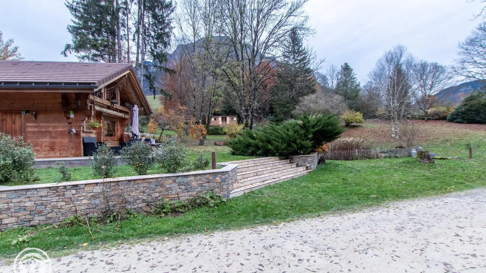 Chemin d'accès au gîte