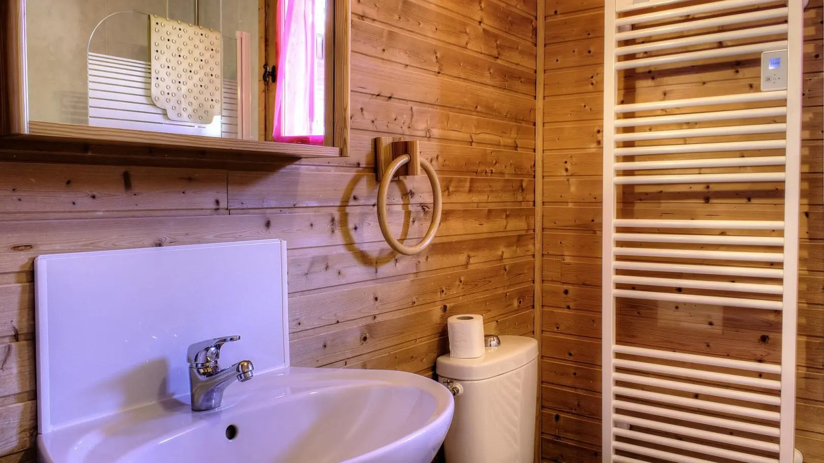 Gîte Pin-Salle de bain/WC-La Bollène-Vésubie-Gîtes de France des Alpes-Maritimes