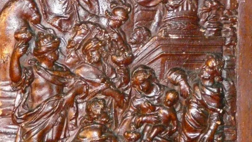 Boiserie L'Adoration des Mages, classée Monument Historique