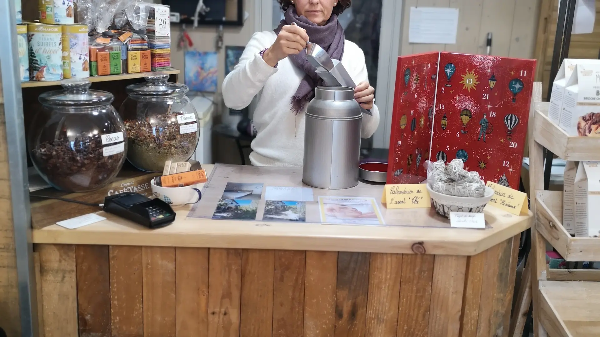 Boutique Couleurs des thés