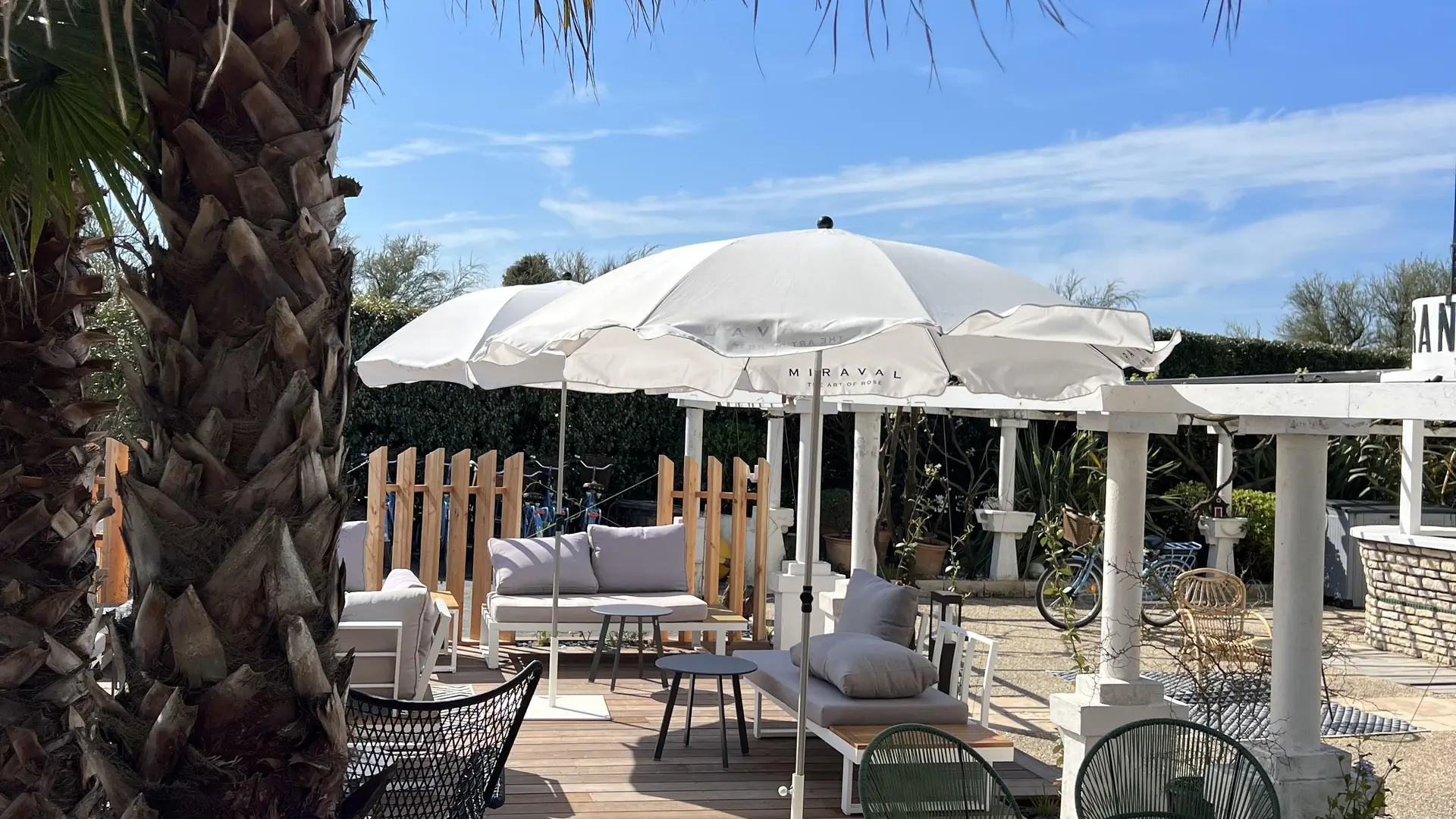 Terrasse du restaurant