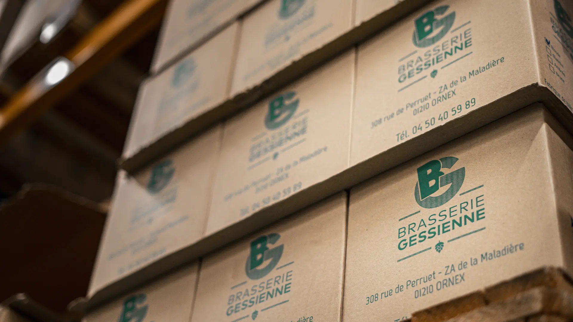 Verpackung der Biere