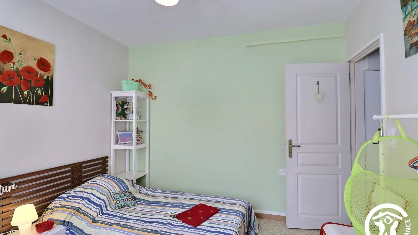 Possibilité de rapprocher les deux petits lits