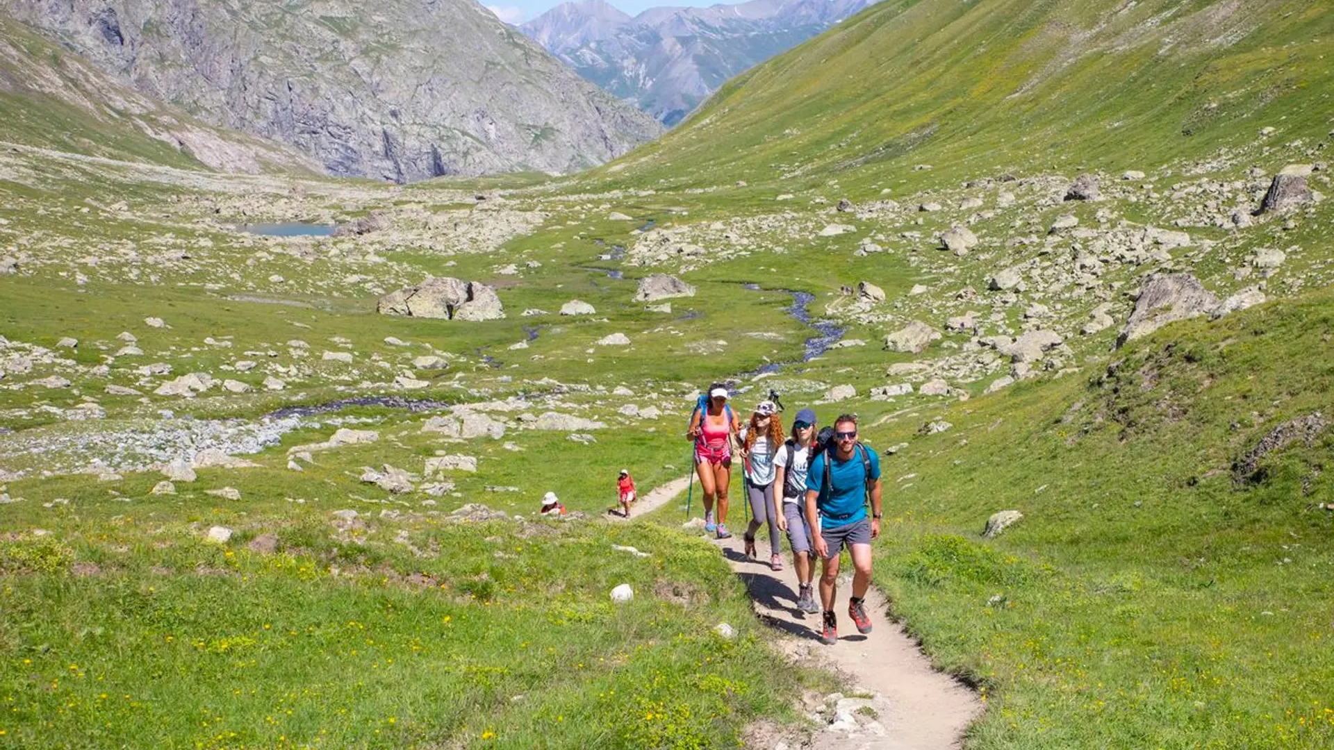 Montée au col d'Arsine