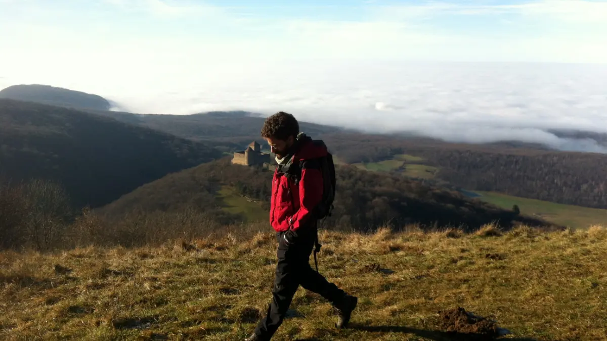 Abbaye de Saint Rambert en Bugey - Le château des Allymes à quelques kilomètres