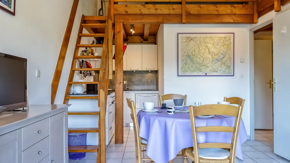 Cuisine très bien équipée