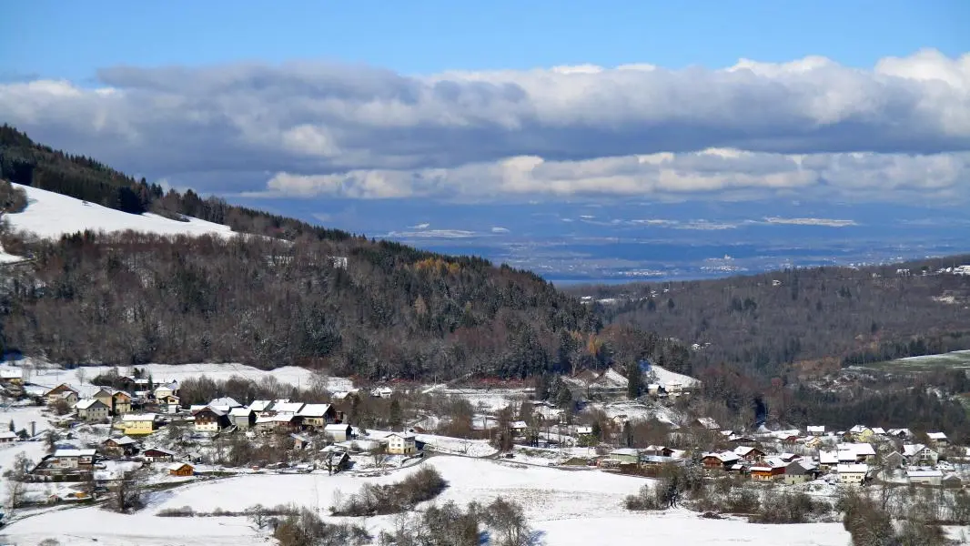 Vue panoramique depuis le gîte