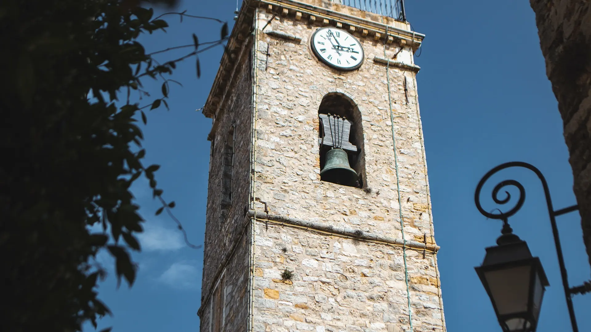 Clocher de l'Eglise Saint Jacques le Majeur à Mougins