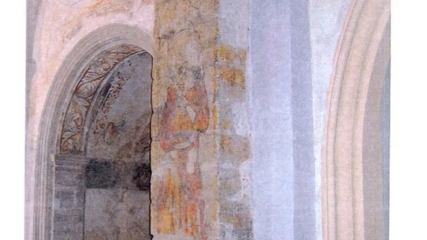 Fresque de St Christophe