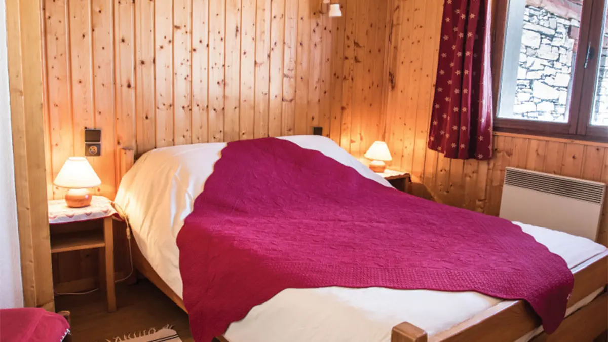 Chambre parentale - Chalet Bazel Val d'Isère