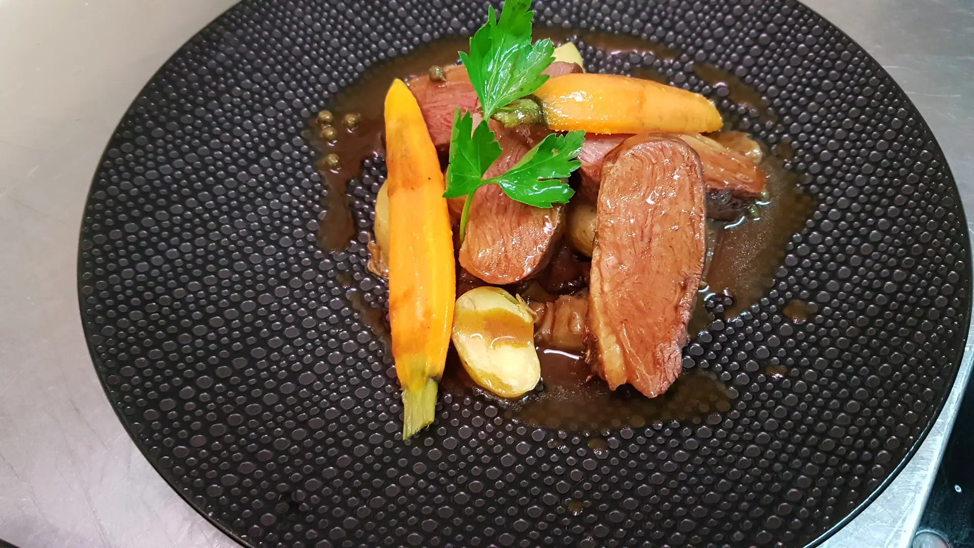 Présentation de plat