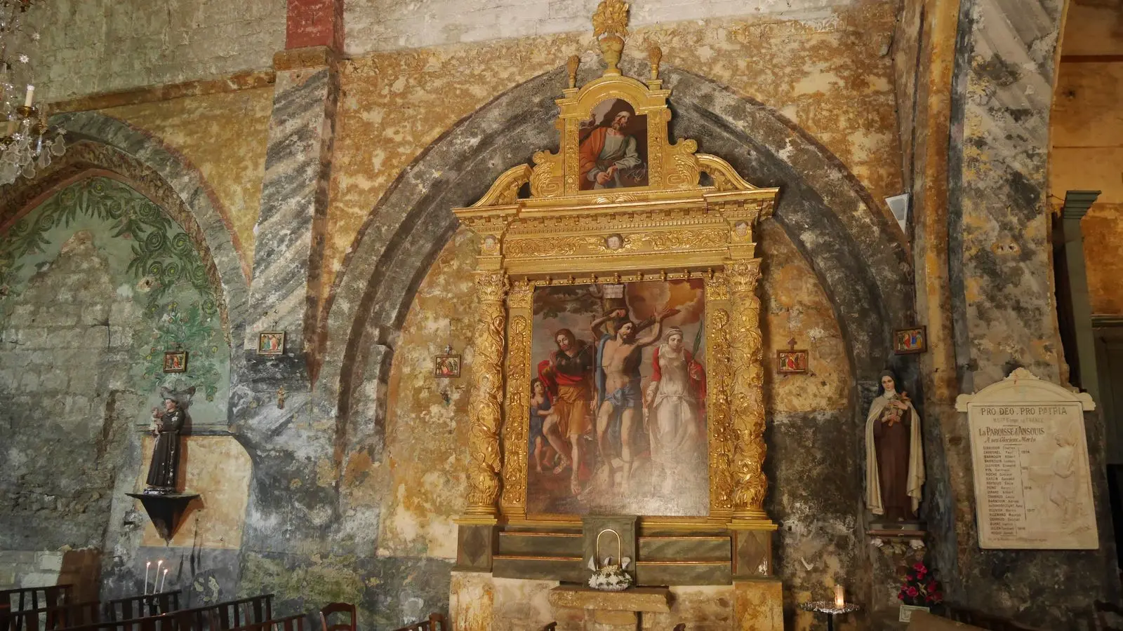 OT LUB – Retable de Saint Sébastien