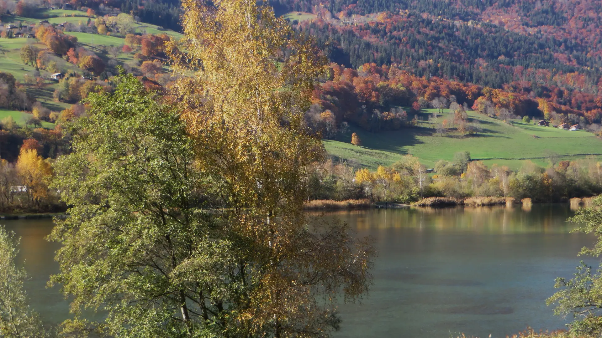 Lac des Ilettes en automne - photo sous licence creative commons https://creativecommons.org/licenses/by-nc-sa/2.0/