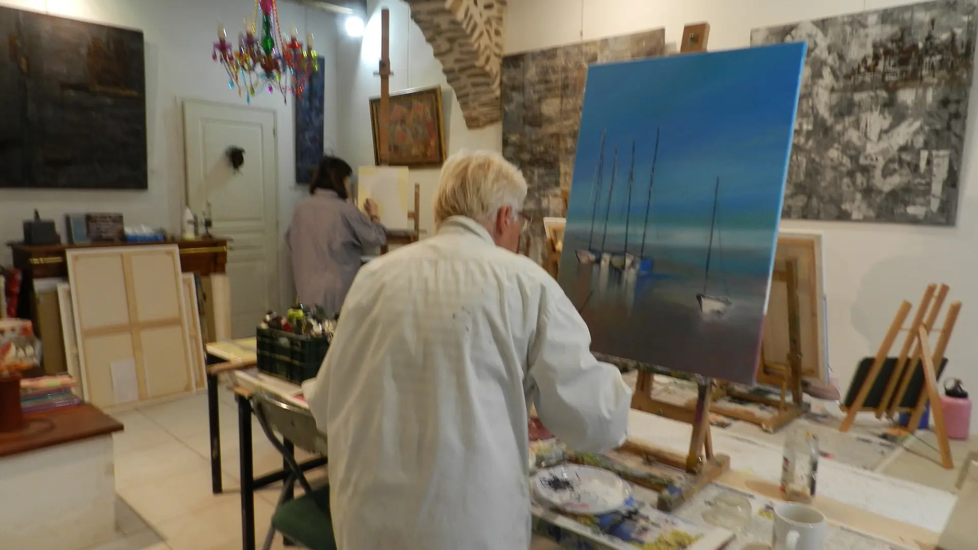 Galerie d'Art MC Robin/Cours de peinture/Le Beausset