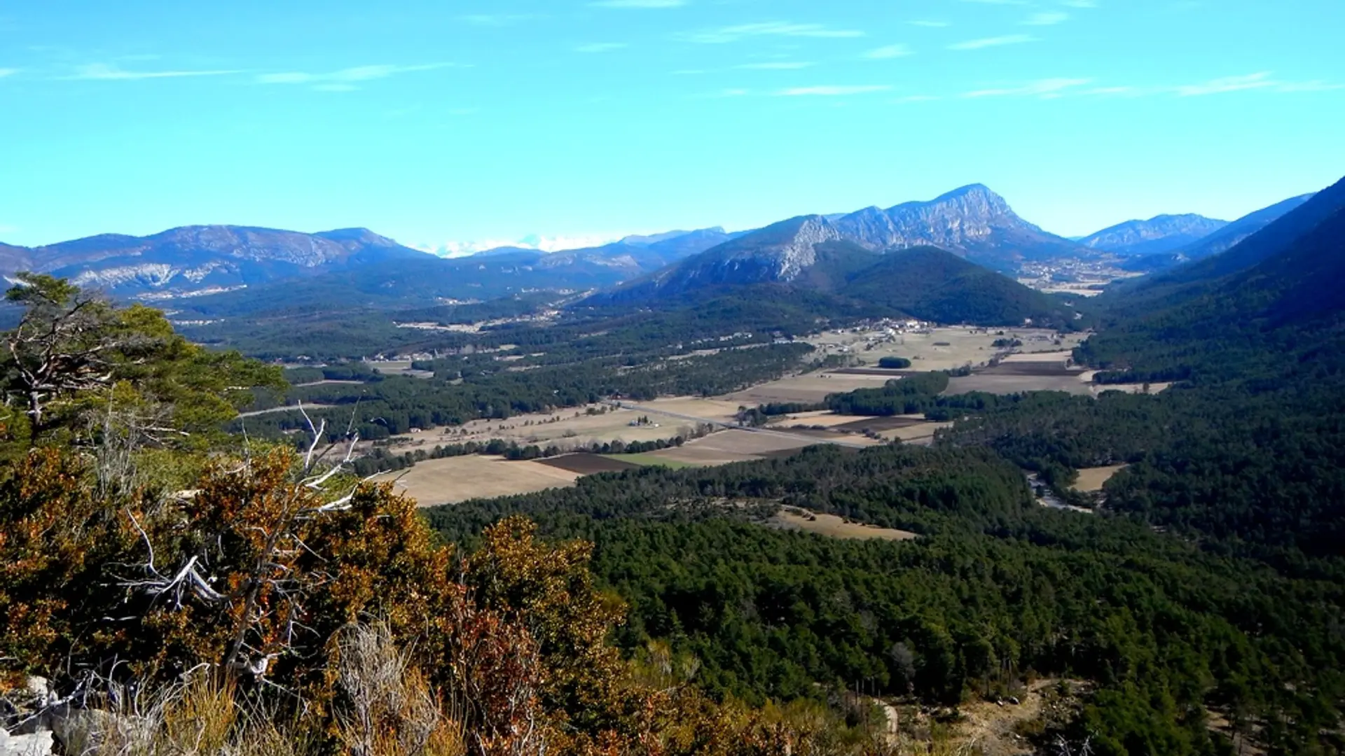 En descendant du Brouis