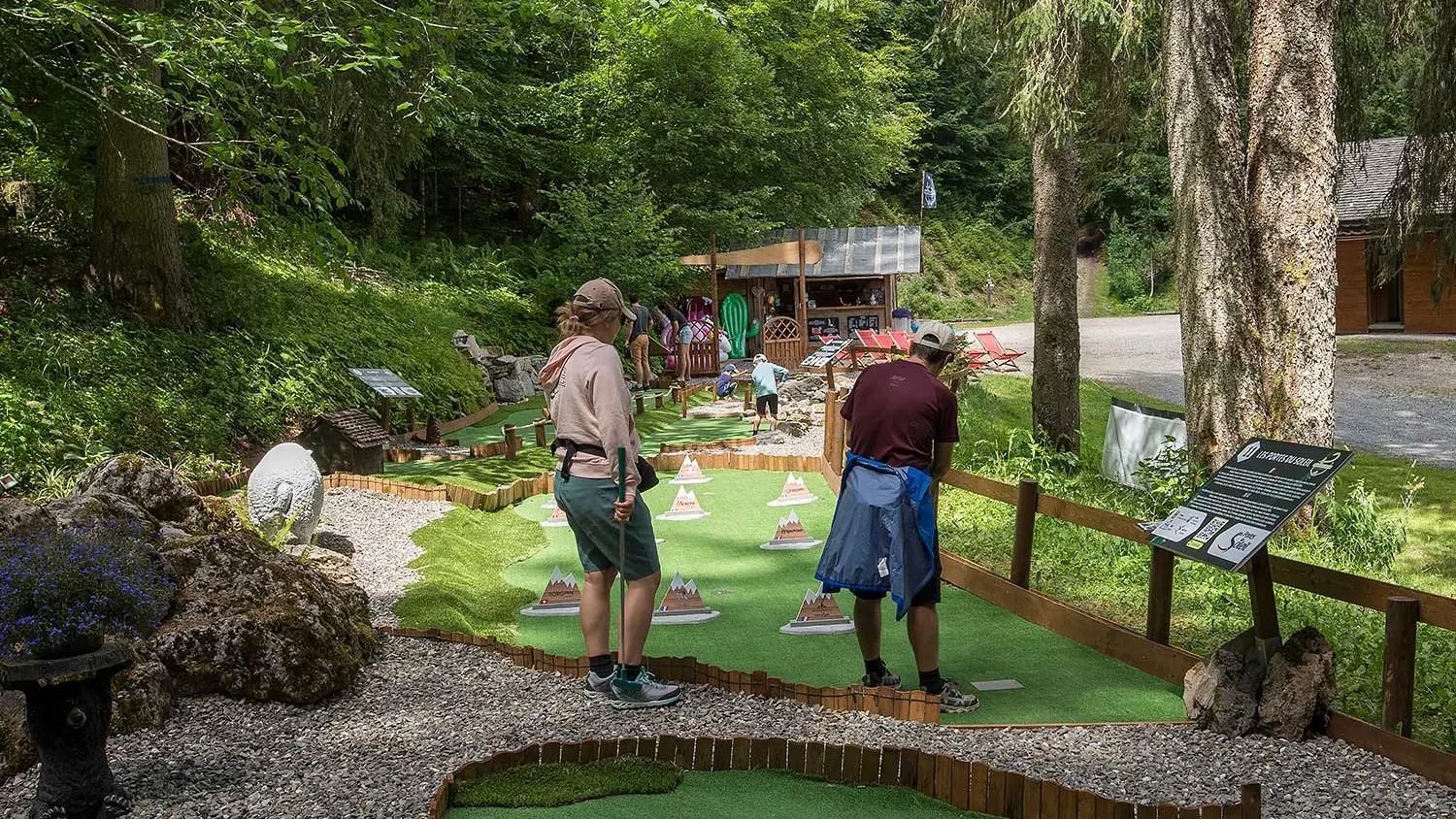 Mini golf du Lac de Montriond