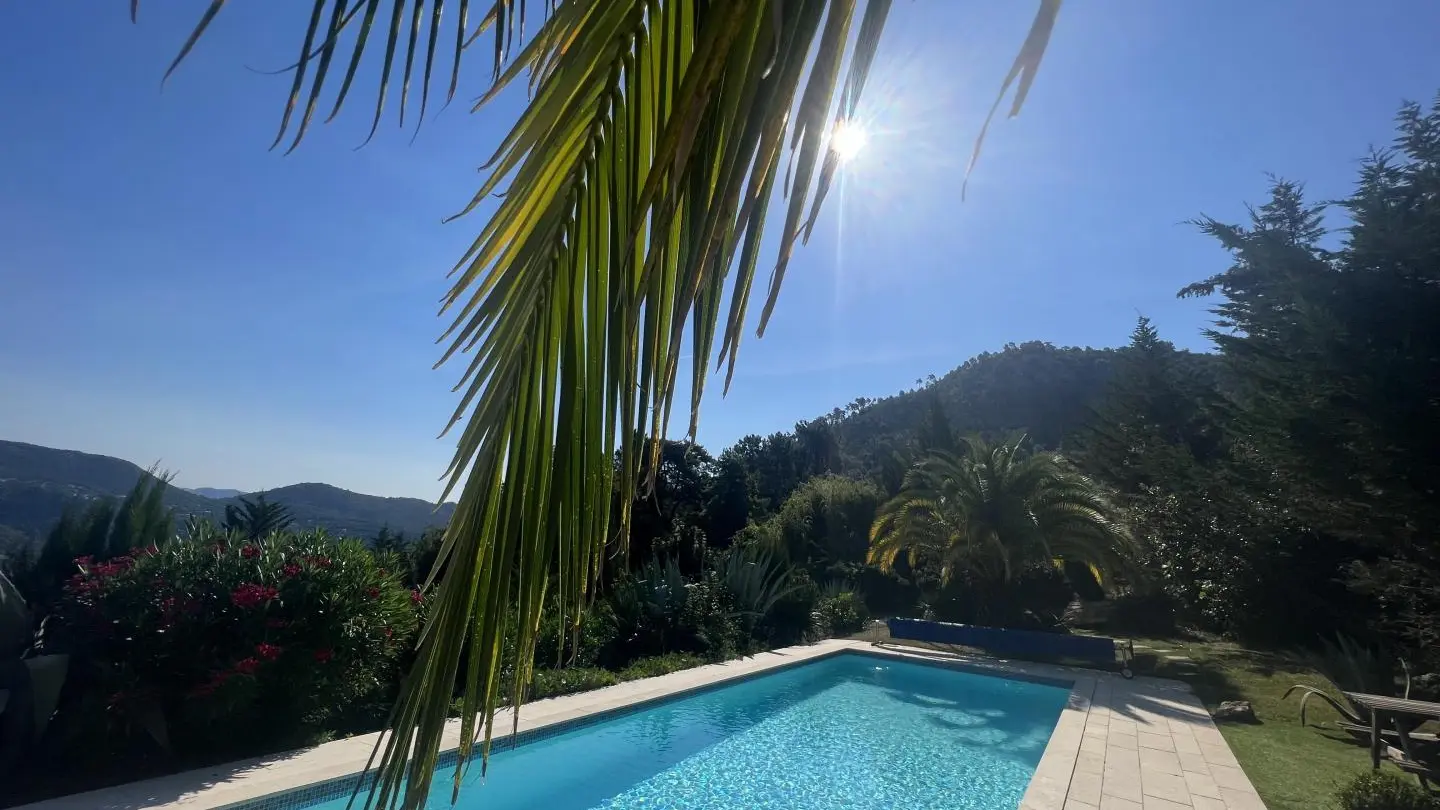 Villa palmeraie Nice® Aspremont 06-Gîtes de France des Alpes-Maritimes
