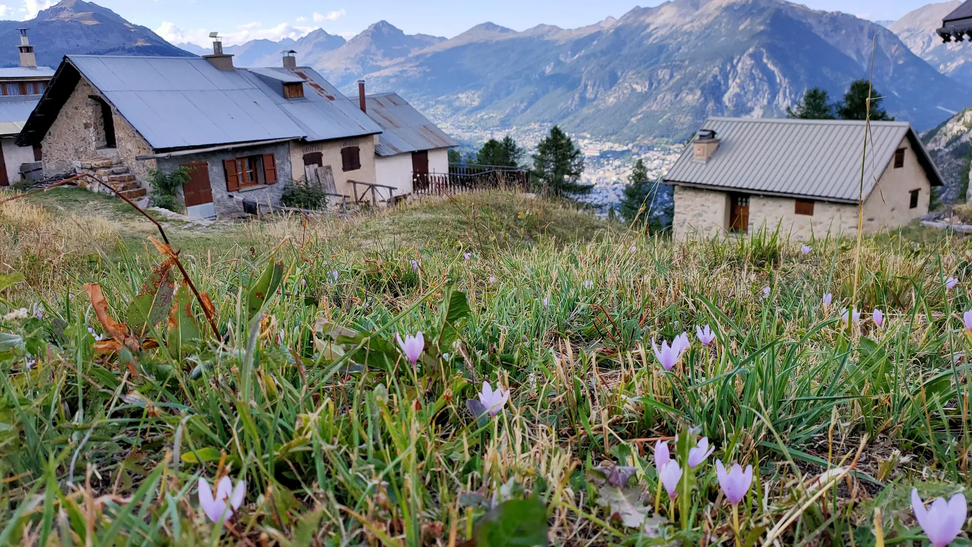 Le hameau du Mélézin