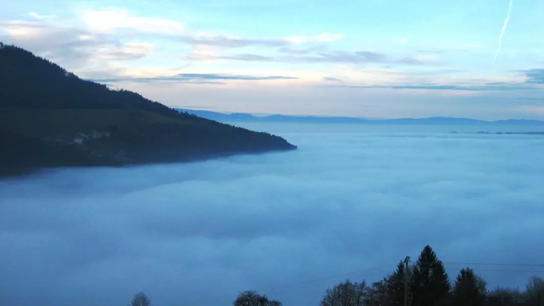 Vue panoramique depuis le gîte