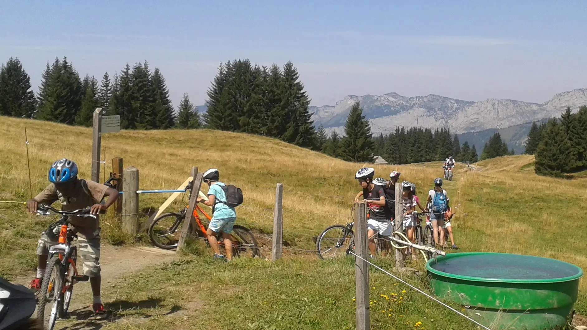 Sortie jeunes en VTT