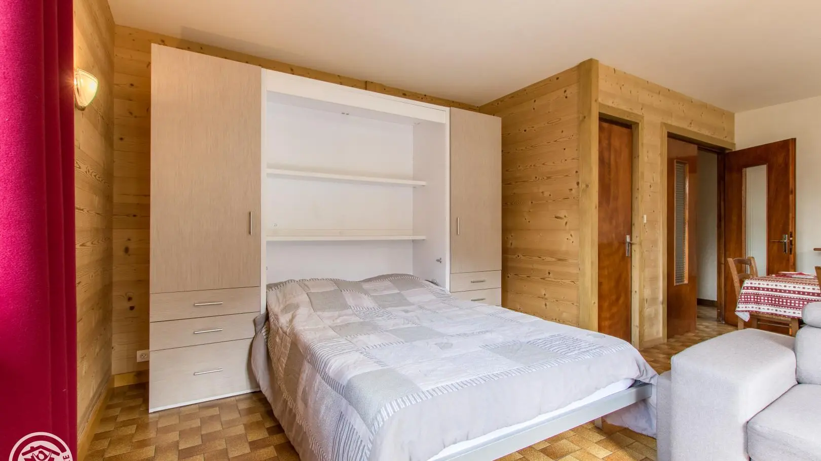 Lit escamotable pour 2 personnes