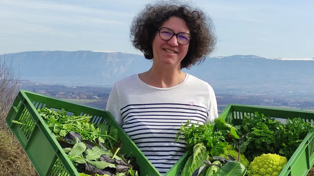 Hélène et ses légumes