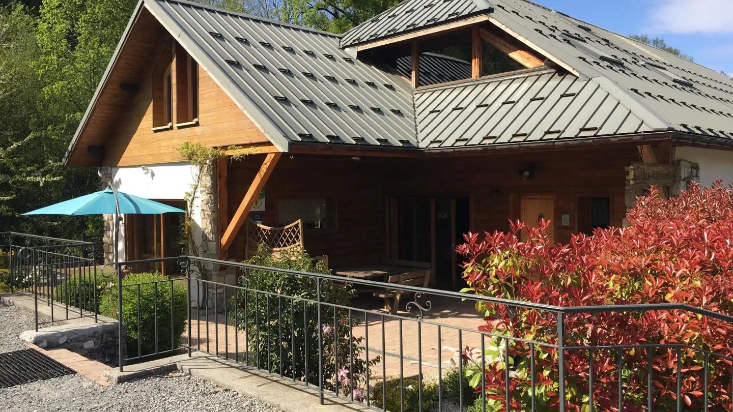 extrémité du parking