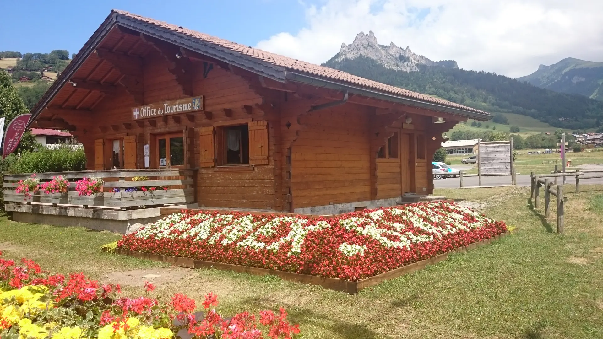 Chalet au printemps