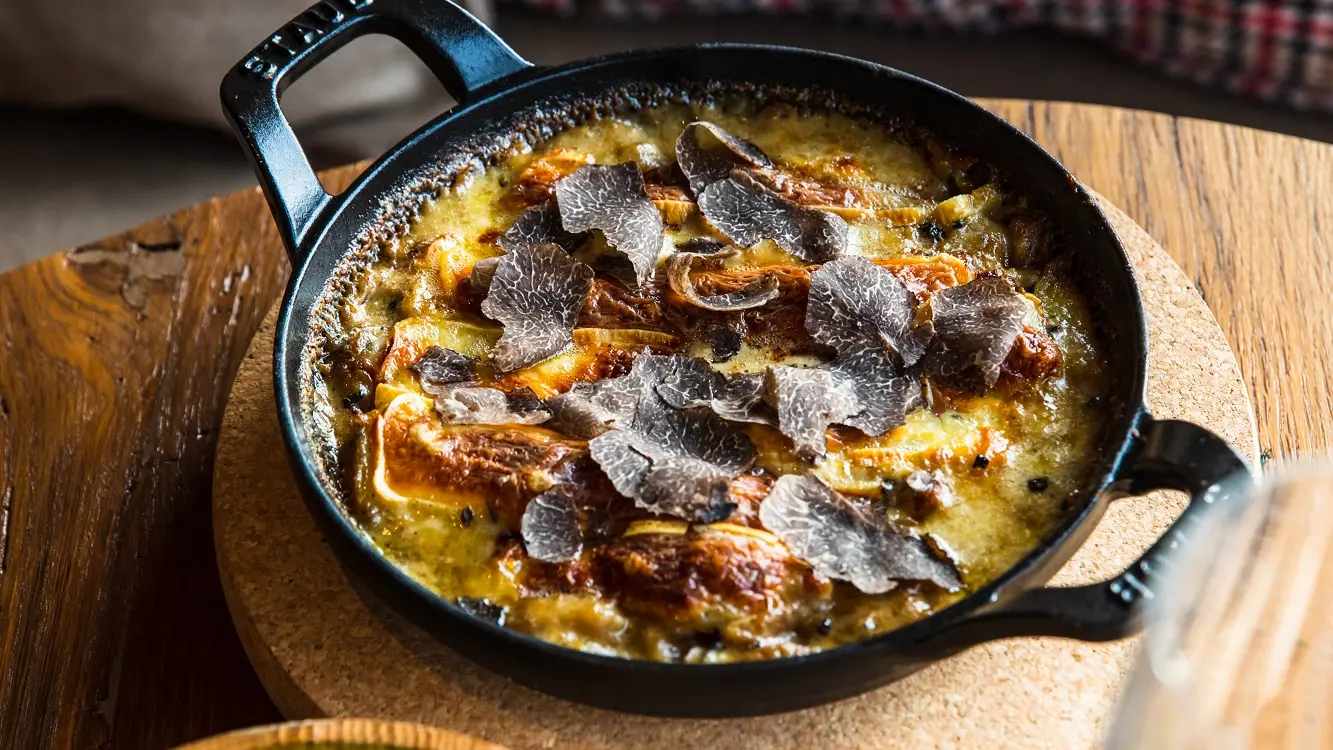 plat aux truffes