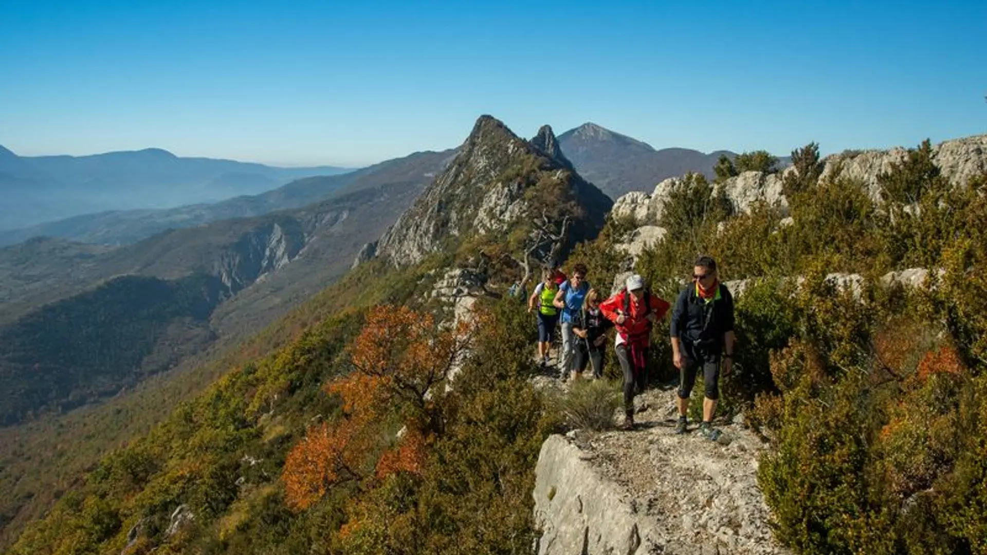 En route sur la crête !